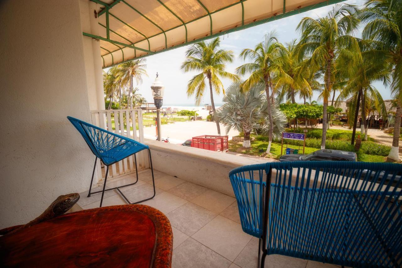 Hotel Bungalows Acuario Пуерто Ескондидо Екстериор снимка