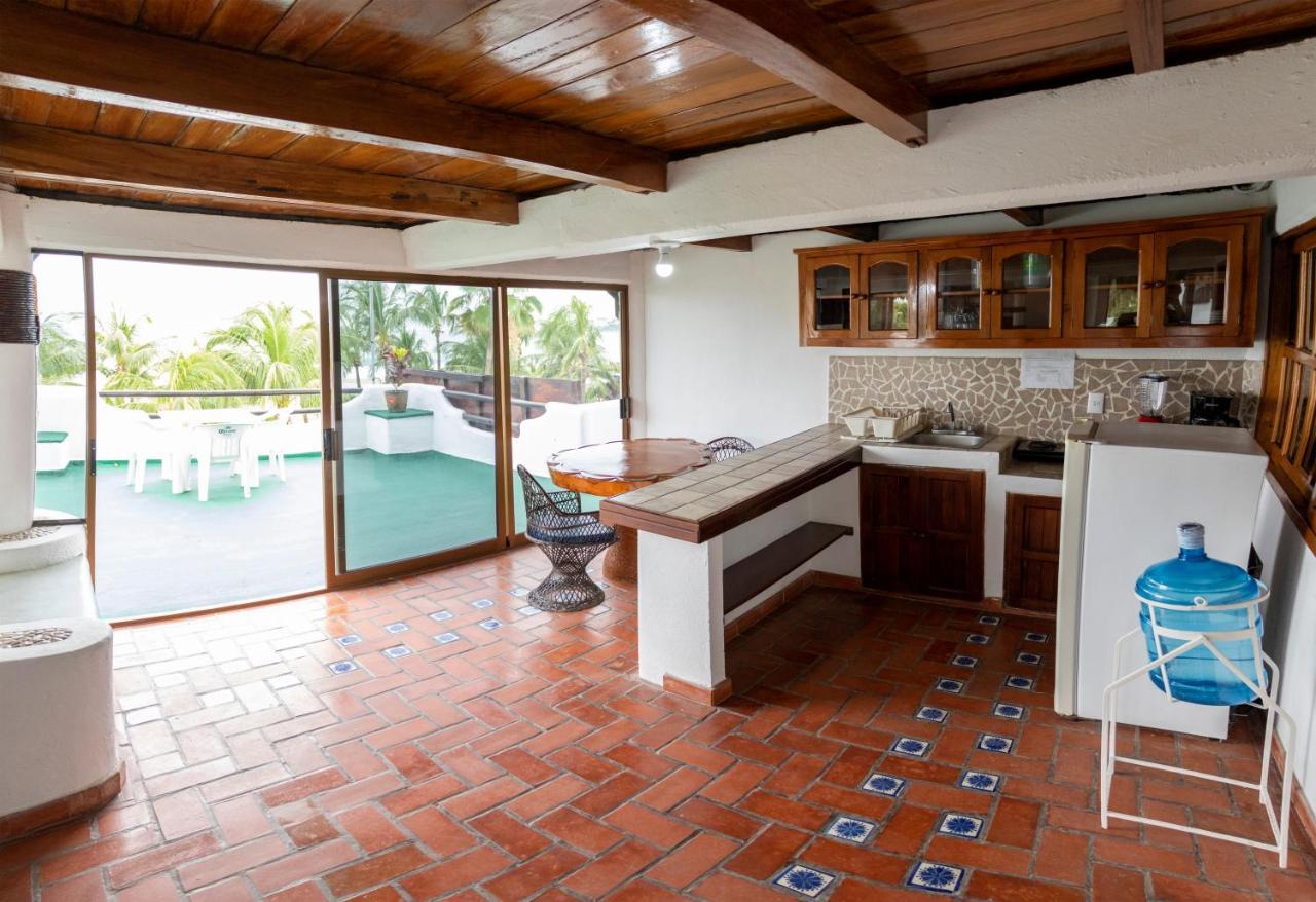 Hotel Bungalows Acuario Пуерто Ескондидо Екстериор снимка