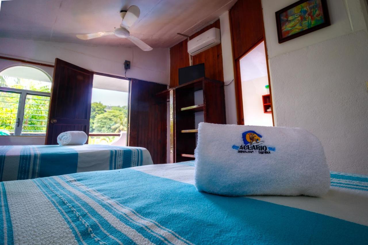 Hotel Bungalows Acuario Пуерто Ескондидо Екстериор снимка